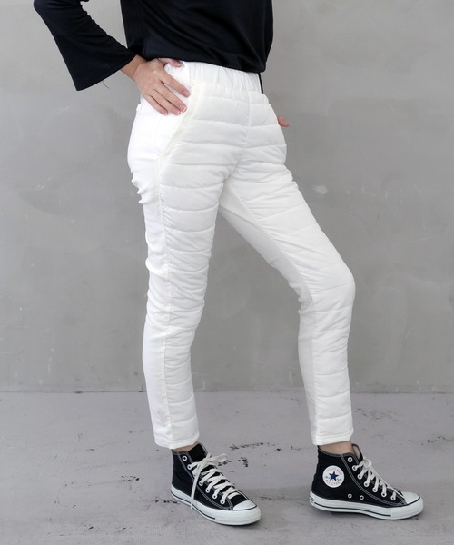 LUGG NAGG（ラグナグ）の「フェイクダウンパンツ（その他パンツ・レディース・ブラック/オフホワイト/ネイビー/ベージュ・L/M）」の6枚目の写真