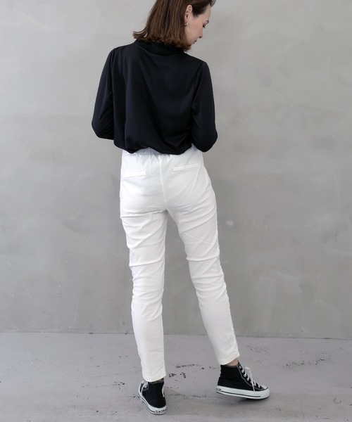 LUGG NAGG（ラグナグ）の「フェイクダウンパンツ（その他パンツ・レディース・ブラック/オフホワイト/ネイビー/ベージュ・L/M）」の12枚目の写真