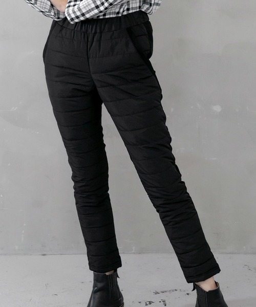 LUGG NAGG（ラグナグ）の「フェイクダウンパンツ（その他パンツ・レディース・ブラック/オフホワイト/ネイビー/ベージュ・L/M）」の16枚目の写真