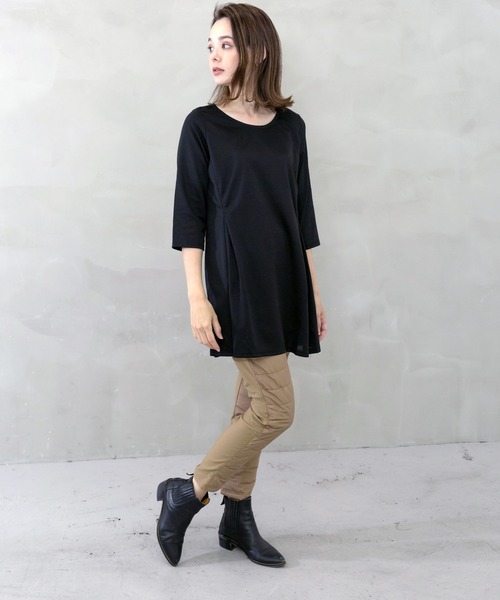 LUGG NAGG（ラグナグ）の「フェイクダウンパンツ（その他パンツ・レディース・ブラック/オフホワイト/ネイビー/ベージュ・L/M）」の19枚目の写真