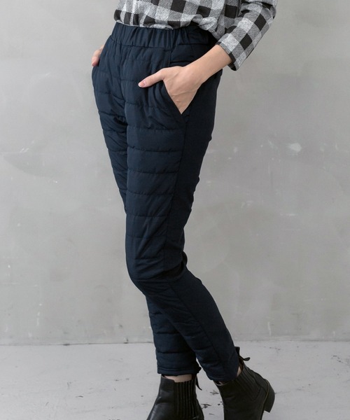 LUGG NAGG（ラグナグ）の「フェイクダウンパンツ（その他パンツ・レディース・ブラック/オフホワイト/ネイビー/ベージュ・L/M）」の22枚目の写真