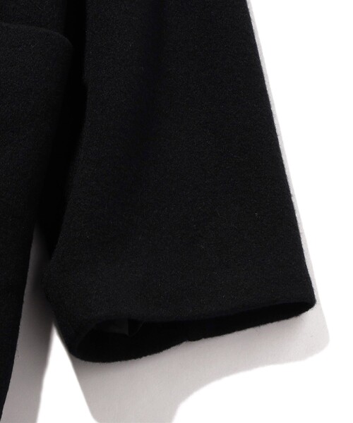 ONE fifth(ワンフィフス)の「ONE fifth/ワンフィフス SHIELD/ウール/コート(ステンカラーコート・メンズ・ブラック/チャコールグレー・3)」の8枚目の写真