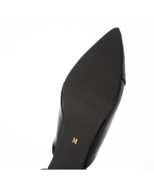 Realta（レアルタ）の「Realta(レアルタ)メタリックスカルプチャーヒール前詰まりミュールパンプス（パンプス・レディース・ブラック/グレー・LL/S/M/L）」の12枚目の写真