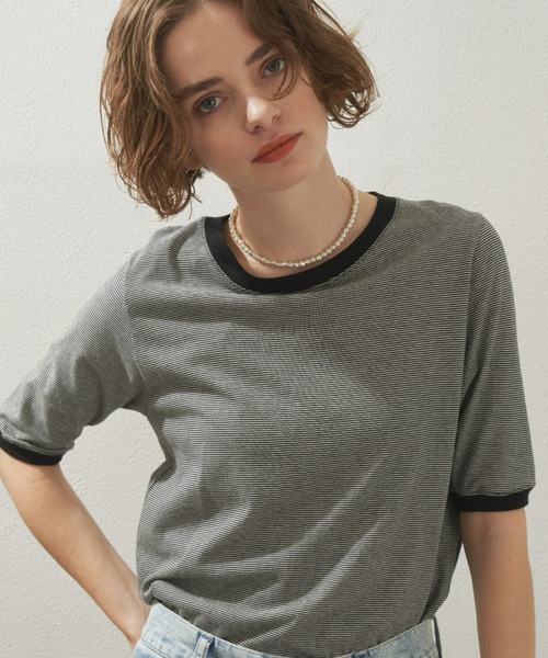 Mattsons カットソー Cushunan ボーダーtシャツ ロカビリー SCREEN STARS スクリーンスターズ ボーダーTシャツ KNITS Knits