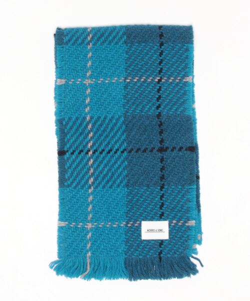 Morris & Sons（モリスアンドサンズ）の「MORRIS & SONS | フリンジスカーフ（マフラー・レディース・ブルー系その他5/オレンジ系その他/ブラック系その他/ブルー系その他/レッド系その他・FREE）」の8枚目の写真