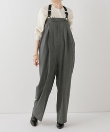 【CURRENTAGE/カレンテージ】ウールサロペット