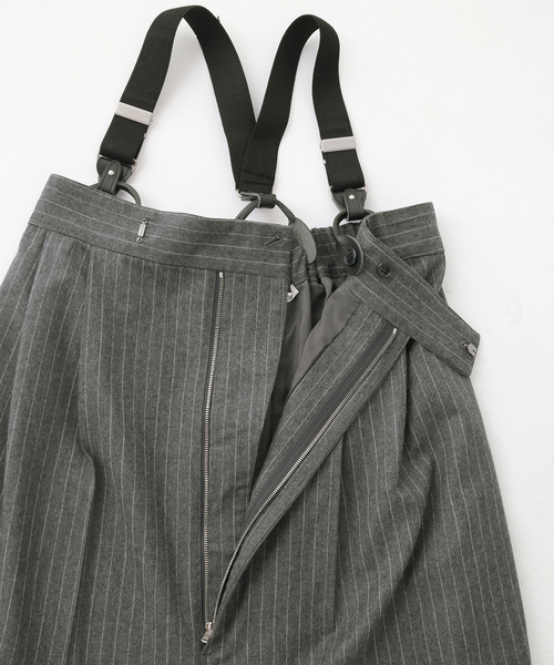 IENA（イエナ）の「【CURRENTAGE/カレンテージ】ウールサロペット（サロペット/オーバーオール・レディース・チャコールグレー・FREE）」の15枚目の写真