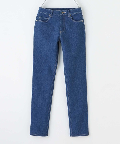 Honeys（ハニーズ）の「デニムスキニー（股下７６ｃｍ）（デニムパンツ・レディース・ライトインディゴブルー/ワンウォッシュ/ブラック・S/M/L/LL/3L）」の9枚目の写真