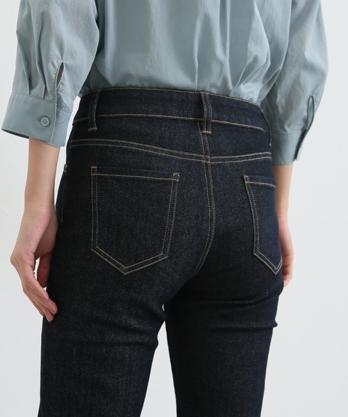 Honeys（ハニーズ）の「デニムスキニー（股下７６ｃｍ）（デニムパンツ・レディース・ライトインディゴブルー/ワンウォッシュ/ブラック・S/M/L/LL/3L）」の20枚目の写真