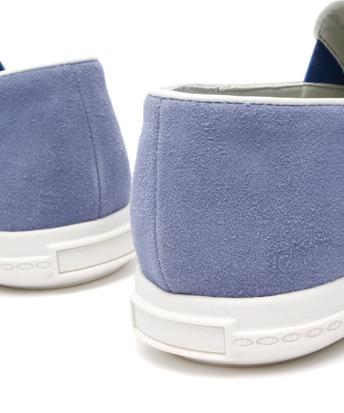 LE TALON(ルタロン)の「mio notis レザーポインテッドスリッポン(スニーカー・レディース・ホワイト/ブルー系その他/ネイビー・37/38/39)」の9枚目の写真