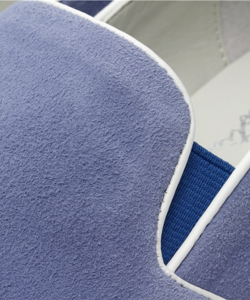 LE TALON(ルタロン)の「mio notis レザーポインテッドスリッポン(スニーカー・レディース・ホワイト/ブルー系その他/ネイビー・37/38/39)」の11枚目の写真