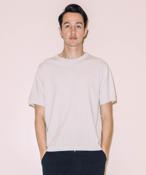 Tシャツ・カットソー RIB U NECK T-SHIRT Kyounen Rib T-Shirt（Tシャツ/カットソー）｜Jackman（ジャック