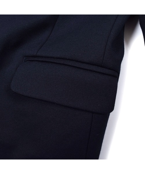 BeBe（ベベ）の「BeBe/フォーマルバーズアイジャケット(110~130cm)（テーラードジャケット・キッズ・ネイビー・120/130/110）」の13枚目の写真