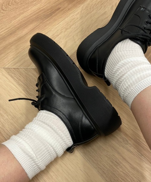 WEGO（ウィゴー）の「WEGO/カラーリブソックス（ソックス/靴下・レディース・ブラック/イエロー/ホワイト/ピンク・23-25cm）」の3枚目の写真