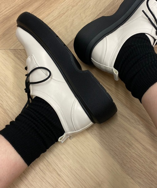 WEGO（ウィゴー）の「WEGO/カラーリブソックス（ソックス/靴下・レディース・ブラック/イエロー/ホワイト/ピンク・23-25cm）」の4枚目の写真