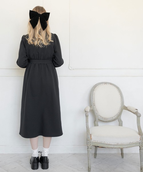 DearMyLoveRose(ディアマイラブローズ)の「丸襟ミニクラシカルワンピース(ワンピース・レディース・ブラック/ブルー/ベージュ/ベージュ系その他/ブルー系その他/ブラック系その他・MEDIUM/LARGE/XX-LARGE/X-LARGE)」の21枚目の写真