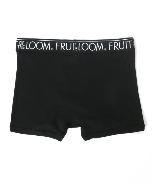 FRUIT OF THE LOOM(フルーツオブザルーム)の「FRUIT OF THE LOOM/フルーツオブザルーム 3枚セット ロゴ ボクサーパンツ/パック入り(ボクサーパンツ・メンズ・ブラック・LL/M/L)」の2枚目の写真