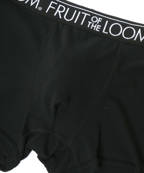 FRUIT OF THE LOOM(フルーツオブザルーム)の「FRUIT OF THE LOOM/フルーツオブザルーム 3枚セット ロゴ ボクサーパンツ/パック入り(ボクサーパンツ・メンズ・ブラック・LL/M/L)」の8枚目の写真