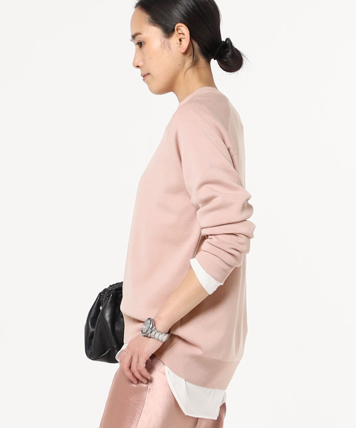 AP STUDIO（エーピーストゥディオ）の「SCENTOF シルクコットン スムースプルオーバーニット（ニット/セーター・レディース・サックスブルー/ベージュ/ピンク・FREE）」の11枚目の写真