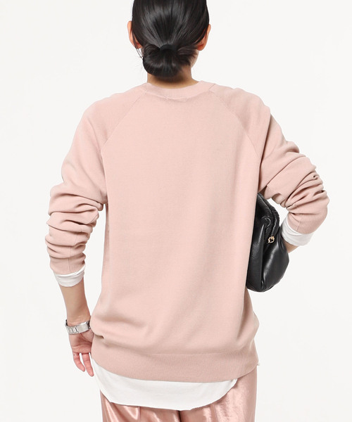 セール】SCENTOF シルクコットン スムースプルオーバーニット（ニット