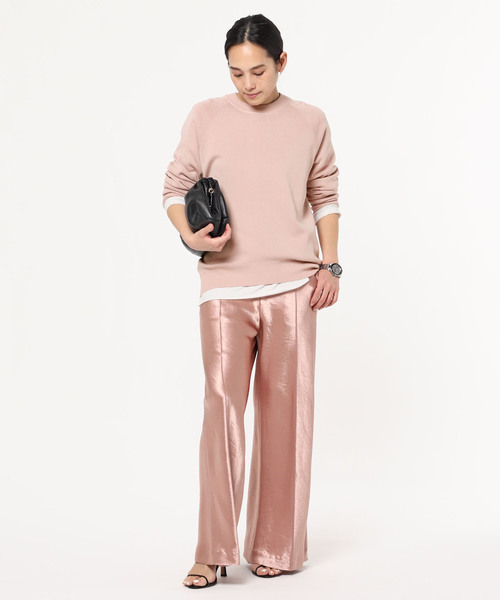 AP STUDIO（エーピーストゥディオ）の「SCENTOF シルクコットン スムースプルオーバーニット（ニット/セーター・レディース・サックスブルー/ベージュ/ピンク・FREE）」の13枚目の写真