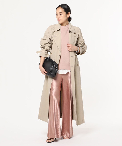 AP STUDIO（エーピーストゥディオ）の「SCENTOF シルクコットン スムースプルオーバーニット（ニット/セーター・レディース・サックスブルー/ベージュ/ピンク・FREE）」の16枚目の写真