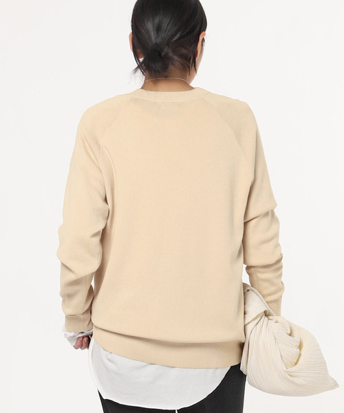 AP STUDIO（エーピーストゥディオ）の「SCENTOF シルクコットン スムースプルオーバーニット（ニット/セーター・レディース・サックスブルー/ベージュ/ピンク・FREE）」の18枚目の写真