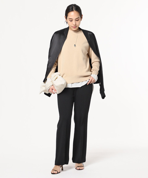 AP STUDIO（エーピーストゥディオ）の「SCENTOF シルクコットン スムースプルオーバーニット（ニット/セーター・レディース・サックスブルー/ベージュ/ピンク・FREE）」の22枚目の写真