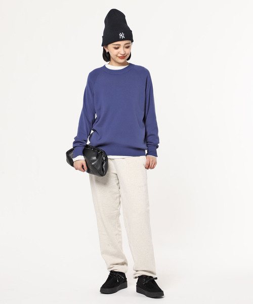 セール】SCENTOF シルクコットン スムースプルオーバーニット（ニット