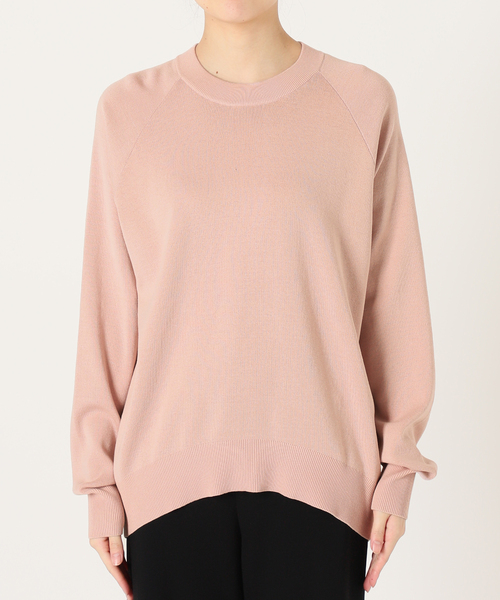 セール】SCENTOF シルクコットン スムースプルオーバーニット（ニット