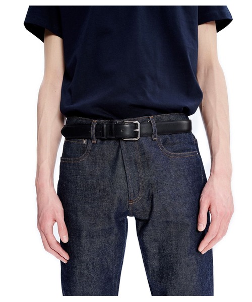 A.P.C.（アーペーセー）の「Paris ベルト（ベルト・メンズ・ブラウン系その他/ブラック・90/85）」の3枚目の写真