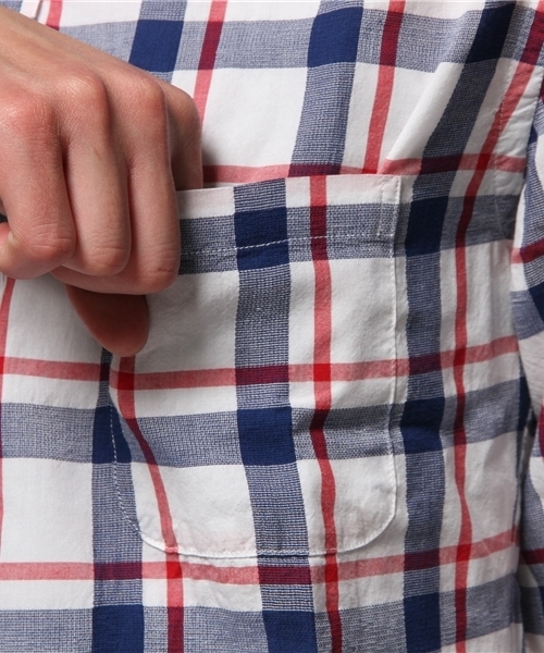 417 EDIFICE(フォーワンセブンエディフィス)の「◇パナマチェック 7/S カッタウェイシャツ(シャツ/ブラウス・メンズ・その他9/その他13/その他10・MEDIUM/SMALL/LARGE)」の9枚目の写真