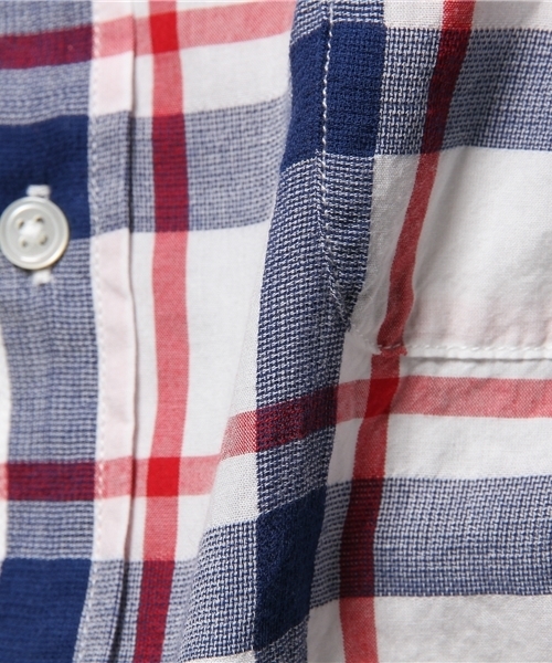 417 EDIFICE(フォーワンセブンエディフィス)の「◇パナマチェック 7/S カッタウェイシャツ(シャツ/ブラウス・メンズ・その他9/その他13/その他10・MEDIUM/SMALL/LARGE)」の4枚目の写真
