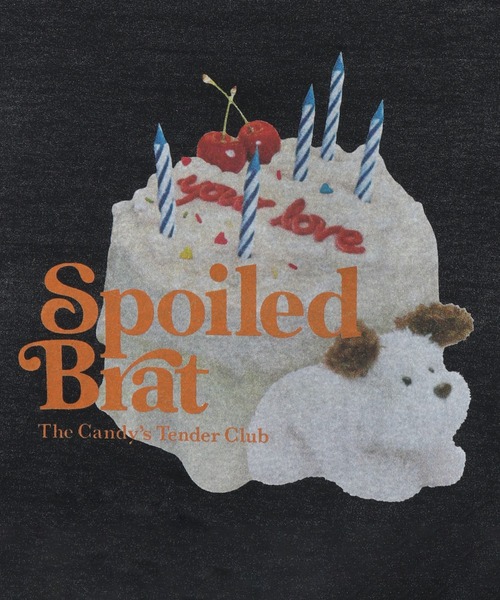 Candy Stripper(キャンディストリッパー)の「SPOILED BRAT BIG Tシャツ(Tシャツ/カットソー・レディース・イエロー/ライトブルー/ブラック/オフホワイト・2)」の13枚目の写真