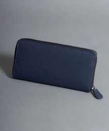 Saffiano Synthetic Leather zip-around wallet/サフィアーノ フェイクレザー ラウンドファスナー財布