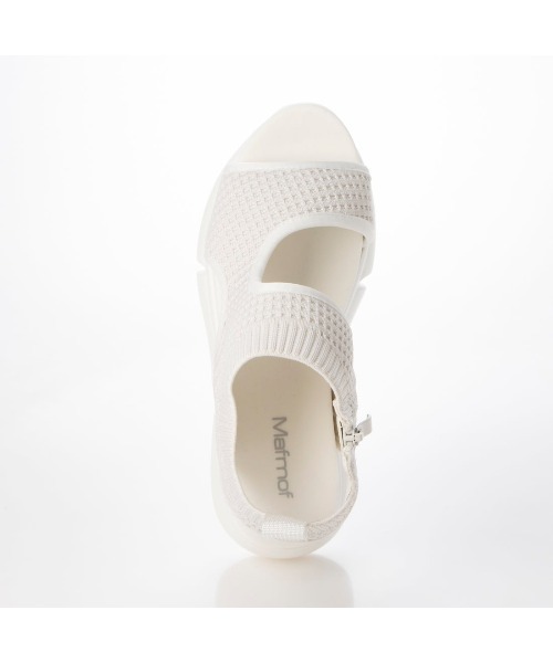 Realta（レアルタ）の「Mafmof(マフモフ)メッシュ厚底スポーツサンダル（サンダル・レディース・ホワイト/ブラック系その他/ブラック・L/S/M/LL）」の13枚目の写真