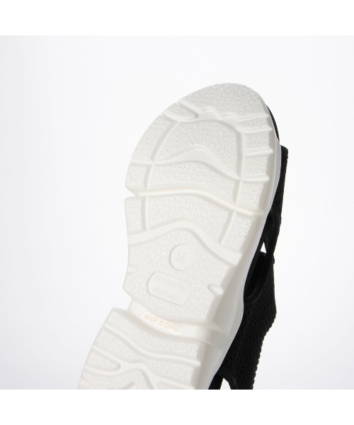 Realta（レアルタ）の「Mafmof(マフモフ)メッシュ厚底スポーツサンダル（サンダル・レディース・ホワイト/ブラック系その他/ブラック・L/S/M/LL）」の11枚目の写真