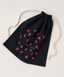 sense of wonder（センスオブワンダー）の「【WEB限定】【センスオブワンダー】イチゴ柄プリント巾着（バックパック/リュック）」