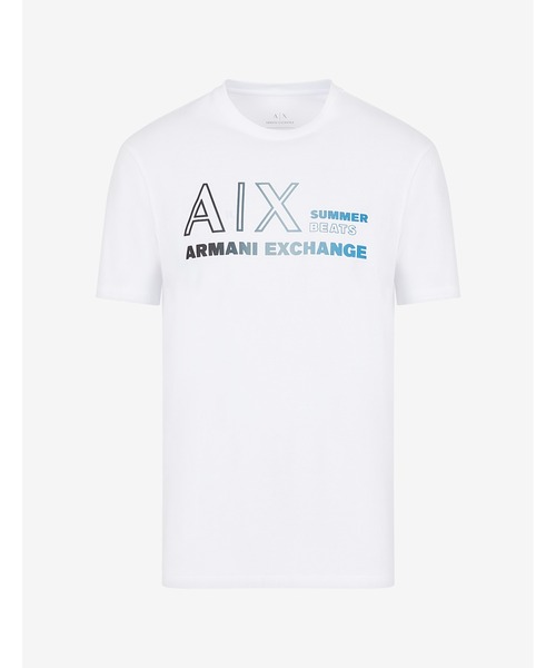 ARMANI EXCHANGE(アルマーニエクスチェンジ)の「【A|X アルマーニ エクスチェンジ】A|Xロゴ 半袖クルーネックTシャツ/REGULAR(Tシャツ/カットソー・メンズ・ホワイト/ネイビー・SMALL/MEDIUM/LARGE/X-LARGE/X-SMALL)」の13枚目の写真