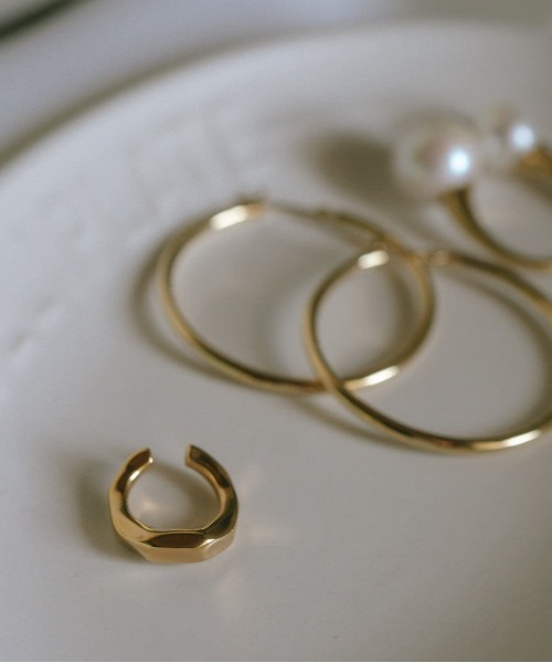 Ops.(オプス)の「イヤーカフ ゴールド 金属アレルギー対応 シルバー925【NALUU ナルー】(イヤーカフ・レディース・シルバー/イエローゴールド・ONE SIZE)」の18枚目の写真