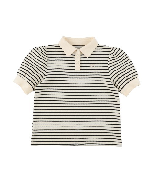 MIRO AMURETTE（ミロアミュレット）の「ME border polo T/ロゴ