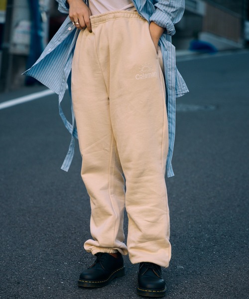 COLEMAN(コールマン)の「【 Coleman / コールマン 】サンシャインロゴ 裏起毛 スウェットパンツ CM5061 logopants KFI(スウェットパンツ・メンズ・グリーン/レッド/ブラウン/ベージュ/ブラック・MEDIUM/LARGE/X-LARGE)」の12枚目の写真