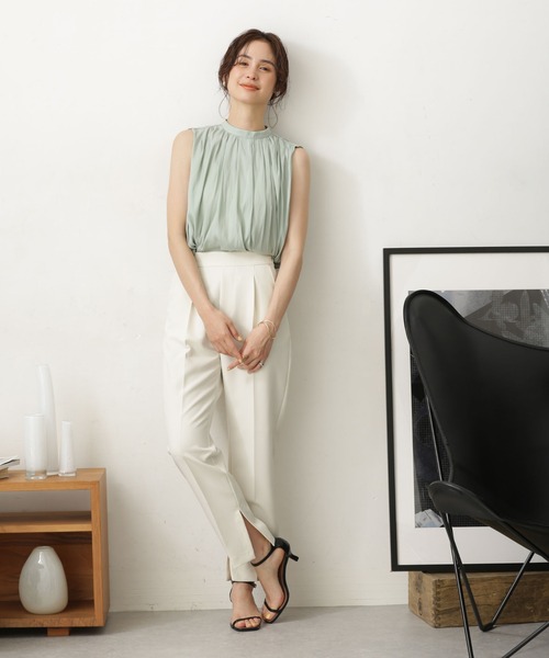 LB.03/Vネックベスト＋テーパードパンツセット