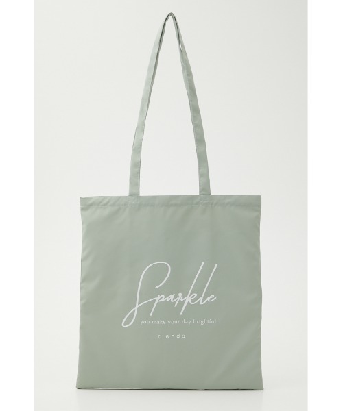 rienda（リエンダ）の「リエンダプリントトートバッグ（トートバッグ・レディース・グレー/ミント/ピンク/ライトベージュ/ブラック・FREE）」の21枚目の写真
