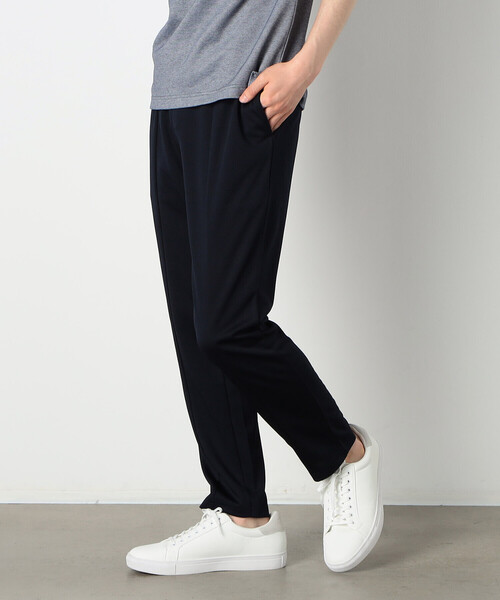 COMME CA ISM（コムサイズム）の「セットアップ対応 ウォッシャブル メッシュ テーパードパンツ（スラックス・メンズ・グレー/ブラック/ネイビー・SMALL/MEDIUM/LARGE）」の22枚目の写真