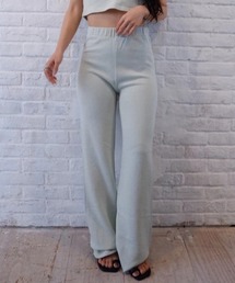 BANKS（バンクス）の「WOVEN/BANKS(バンクス）リラックスフィットパイル地ワイドレッグルーズパンツ（その他パンツ）」