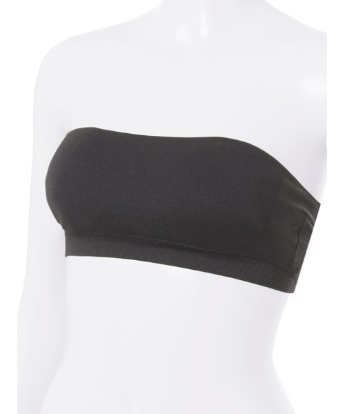 SNIDEL（スナイデル）の「クロップチューブトップ（チューブトップ・レディース・ライトベージュ/アイボリー/ブラック・FREE）」の11枚目の写真