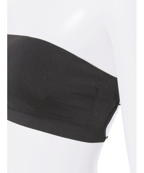 SNIDEL（スナイデル）の「クロップチューブトップ（チューブトップ・レディース・ライトベージュ/アイボリー/ブラック・FREE）」の9枚目の写真