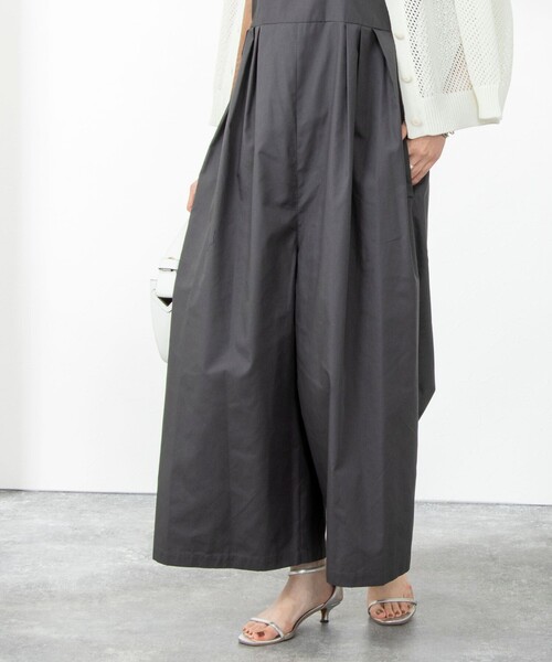 NOLLEY’S（ノーリーズ）の「バックVオールインワン（つなぎ/オールインワン・レディース・ブラック/オリーブ・38）」の20枚目の写真