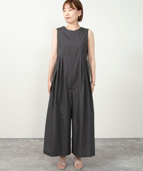 NOLLEY’S（ノーリーズ）の「バックVオールインワン（つなぎ/オールインワン・レディース・ブラック/オリーブ・38）」の11枚目の写真